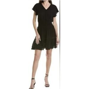 Ramy Brook Black Teresa Black Mini Dress